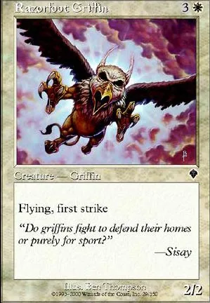 Griffon trancheserre / Griffon serres-rasoir