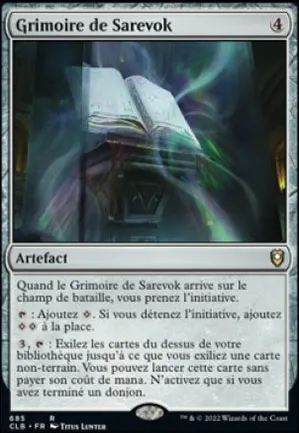 Grimoire de Sarevok