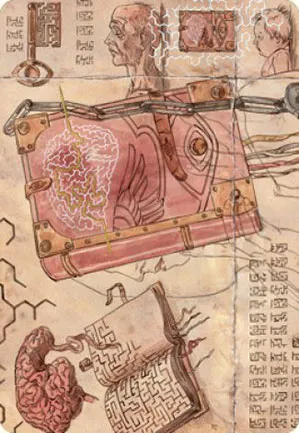 Grimoire du dédale de l'esprit - Illustration