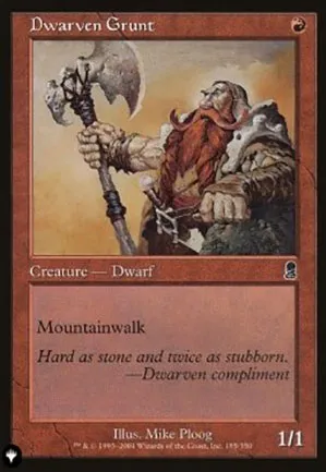 Grognard nain
