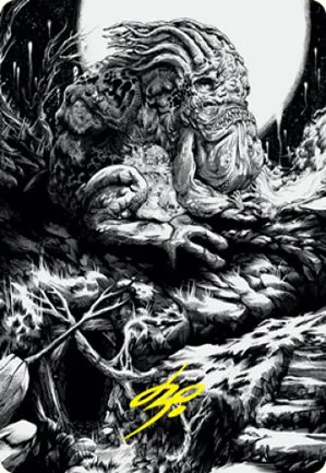 Grolnok, l'omnivore - Illustration