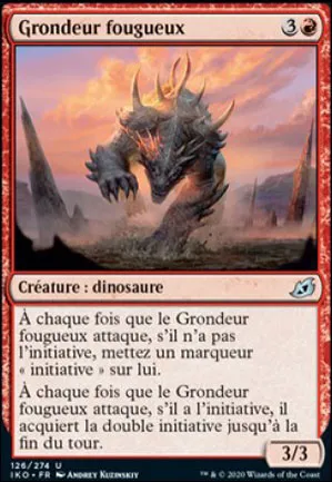 Grondeur fougueux