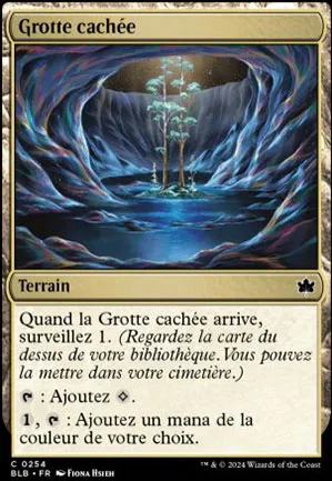 Grotte cachée