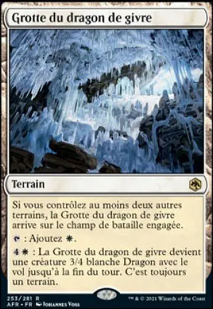 Grotte du dragon de givre