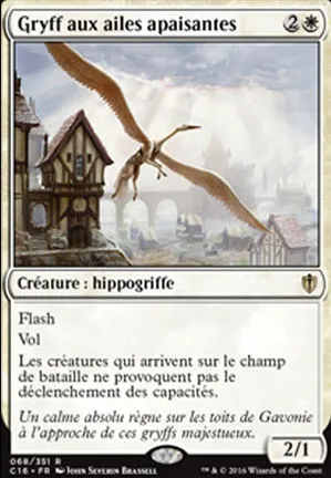 Gryff aux ailes apaisantes