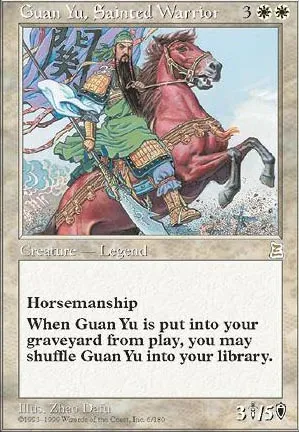 Guan Yu, Sainted Warrior