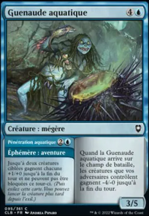Guenaude aquatique // Pénétration aquatique