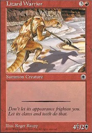 Guerrier lézard