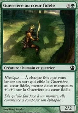 Guerrière au cœur fidèle