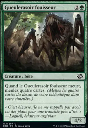 Gueulerasoir fouisseur