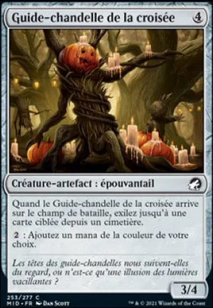 Guide-chandelle de la croisée