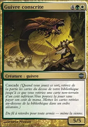 Guivre conscrite