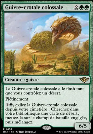 Guivre-crotale colossale