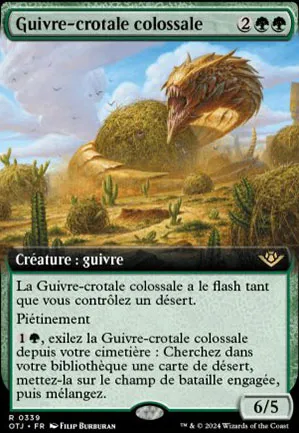 Guivre-crotale colossale