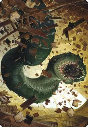 Guivre de bibliothèque – Illustration