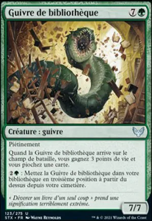 Guivre de bibliothèque
