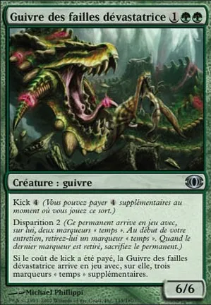 Guivre des failles dévastatrice
