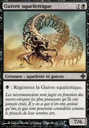 Guivre squelettique