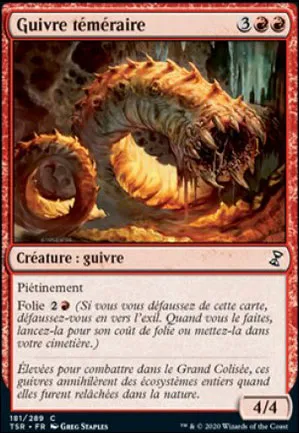 Guivre téméraire