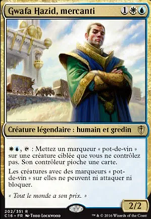 Gwafa Hazid, mercanti