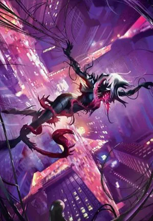 Gwenom, implacable - Illustration