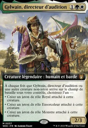Gylwain, directeur d'audition