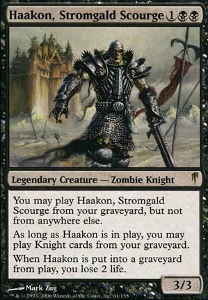 Haakon, plaie de Stromgald