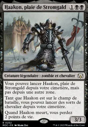 Haakon, plaie de Stromgald
