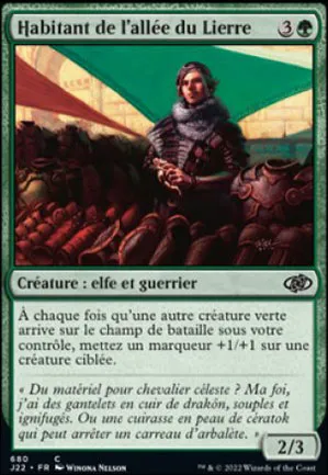 Habitant de l'allée du Lierre