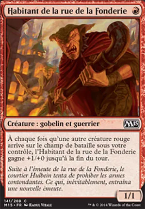 Habitant de la rue de la Fonderie