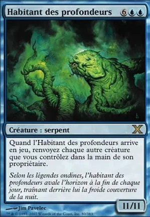 Habitant des profondeurs