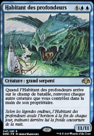Habitant des profondeurs