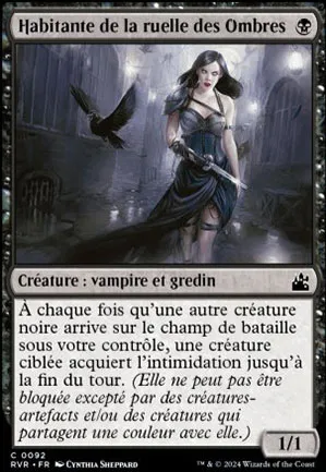 Habitante de la ruelle des Ombres