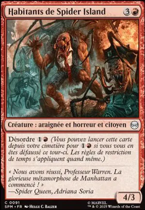 Habitants de Spider Island