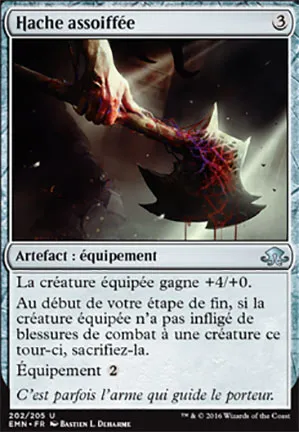 Hache assoiffée