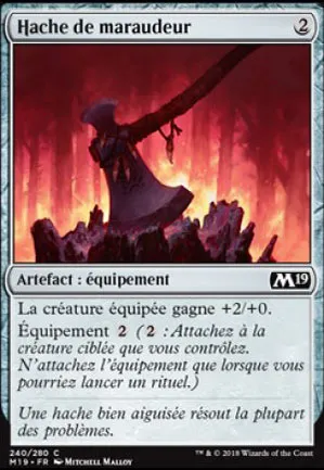 Hache de maraudeur