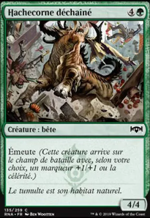Hachecorne déchaîné