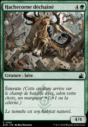 Hachecorne déchaîné