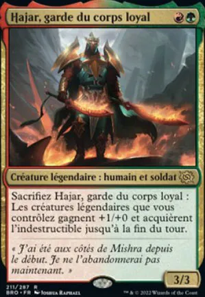 Hajar, garde du corps loyal