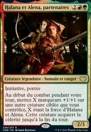 Halana et Alena, partenaires