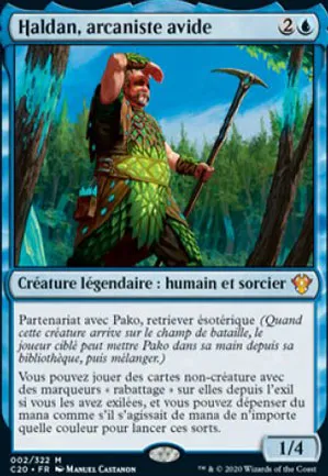 Haldan, arcaniste avide