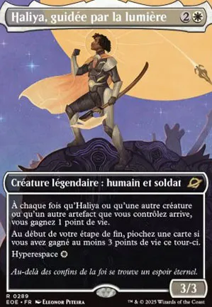 Haliya, guidée par la lumière