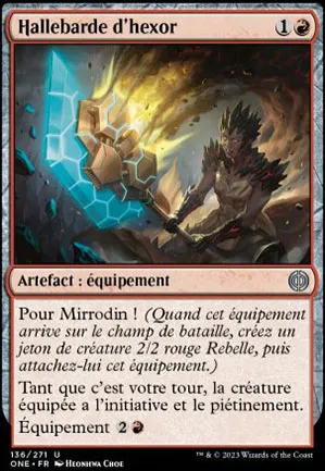 Hallebarde d'hexor