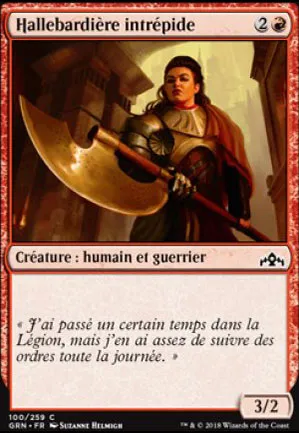Hallebardière intrépide