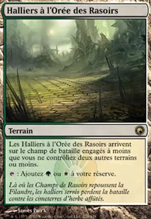 Halliers à l'Orée des Rasoirs