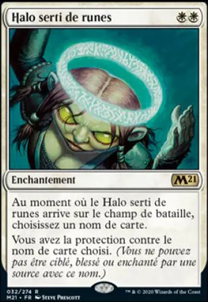 Halo serti de runes