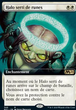 Halo serti de runes