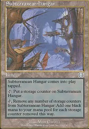 Hangar souterrain