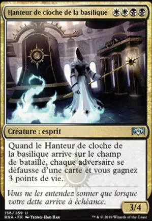 Hanteur de cloche de la basilique
