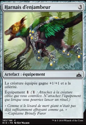 Harnais d'enjambeur